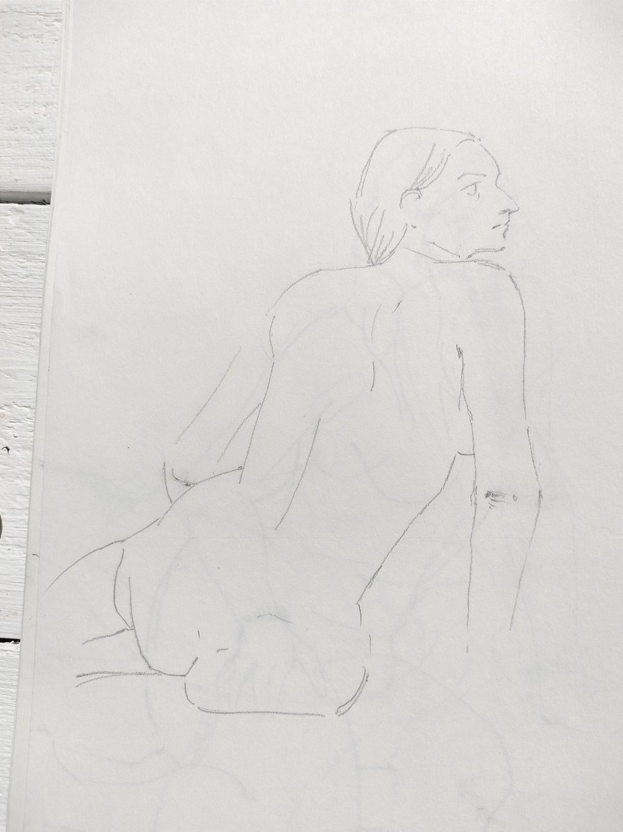 labitase's tweet photo. I haven't painted from nature for a long time. It turns out, very in vain. This is a cool experience🤯 I'm working on myself. I make quick pencil sketches in 5-10 minutes. I'm trying to train my hand, and achieve a confident and clear line. https://t.co/RvWebGDFXm
