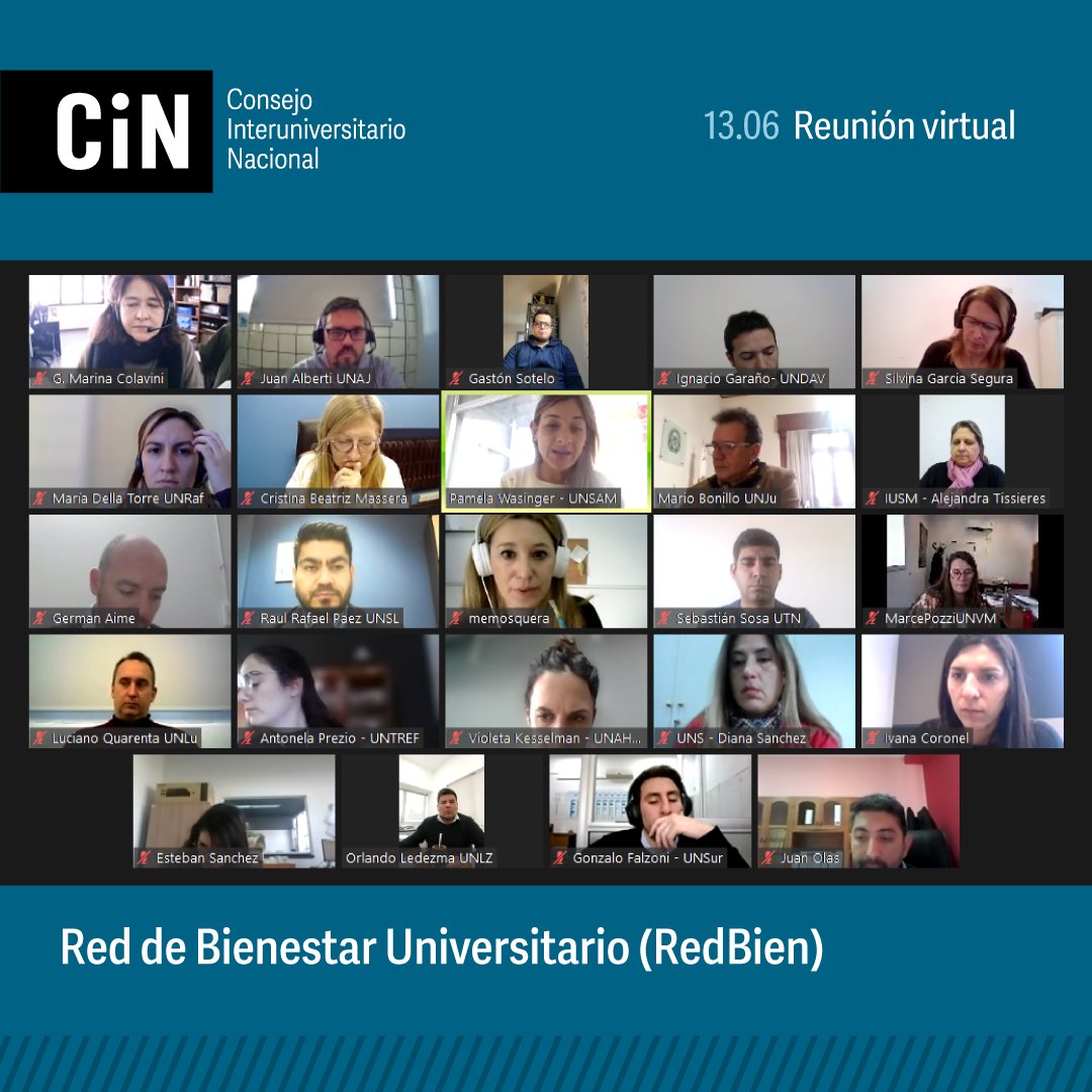 CINoficial's tweet photo. #Ahora se reúne la asamblea de la Red de Bienestar Universitario #RedBien del @CINoficial con su nuevo rector coordinador, Mario Bonillo. https://t.co/23McjLrATQ