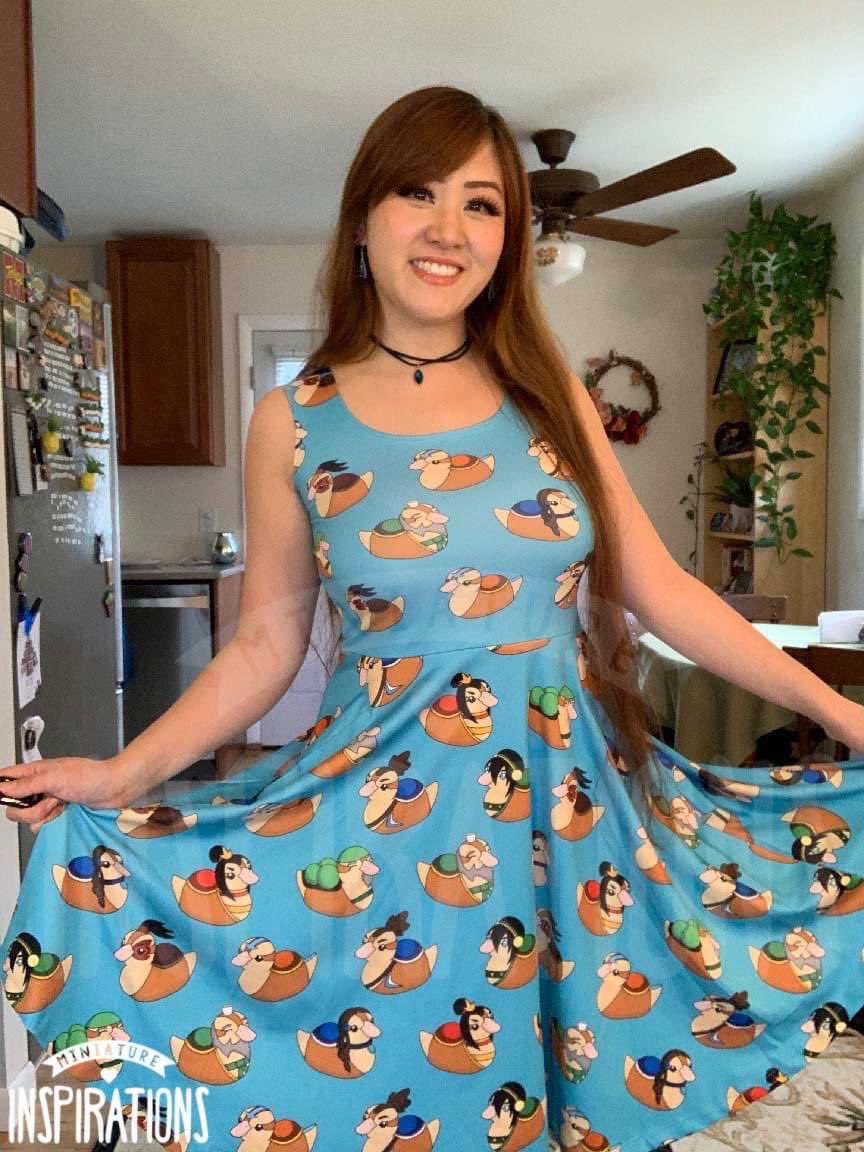 MinInspirations's tweet photo. Todays the last day to preorder my soot sprite and turtle duck fanart dresses (6/13/22). So excited to be able to share these with everyone ❤️ #sootsprite #turtleduck #AvatarTheLastAirbender #avataraang #HowlsMovingCastle #kawaii #PreOrder #artistalley #ArtistOnTwitter https://t.co/sjJF3CL21E