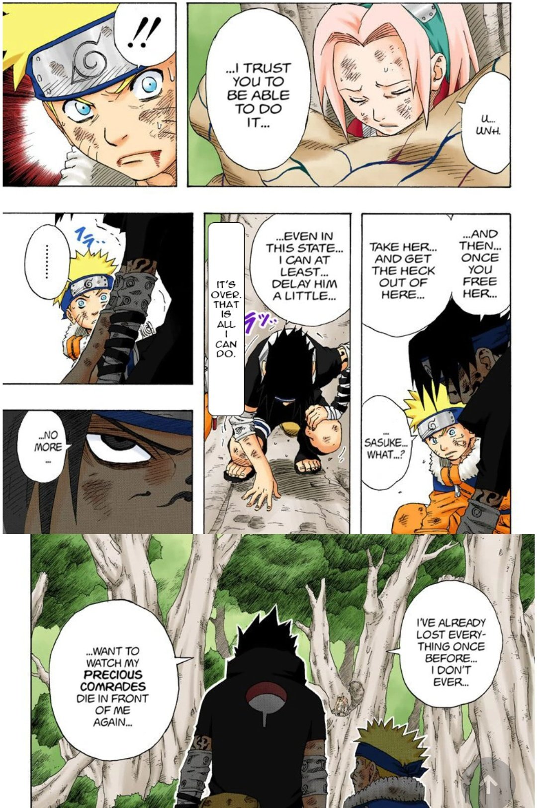 What happens with Sasuke and Naruto? Do they become friends again