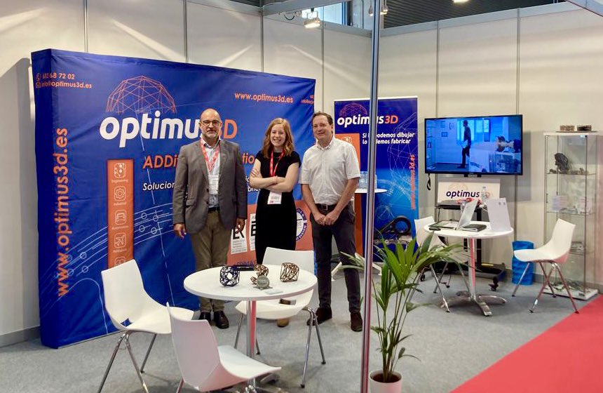 🪬 😉 Ganas de poder volver a vernos, intercambiar impresiones y mostraros nuestros últimos avances y desarrollos tecnológicos en #AdditiveManufacturing 

Estamos hasta el viernes 17 en <a href="/BEC_BIEMH/">BEC_BIEMH</a>, en la feria #ADDIT3d, en el stand B-22 (Pabellón 6). ¡Visítanos!