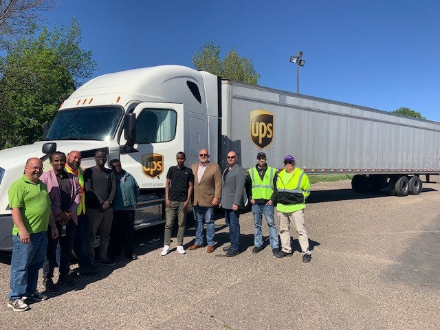 Minnesota State Commercial Drive Academy is Proud to Kick-off our new Partnership with #UPS.