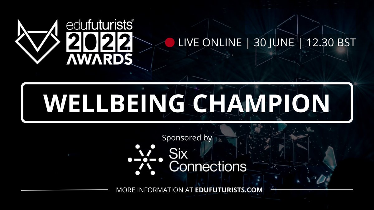 EduFuturists's tweet photo. We are passionate about mental health &amp; wellbeing so we have decided to partner with @PoweredByMates again for the Wellbeing Champion in #EdufuturistsAwards22

Our finalists are all worthy winners:

@ThatStaffRoom 
@BCoTD1g1tal 
@QASCaversham 
Ella Hughes from Chapel St Primary https://t.co/kiJzxKgyRd