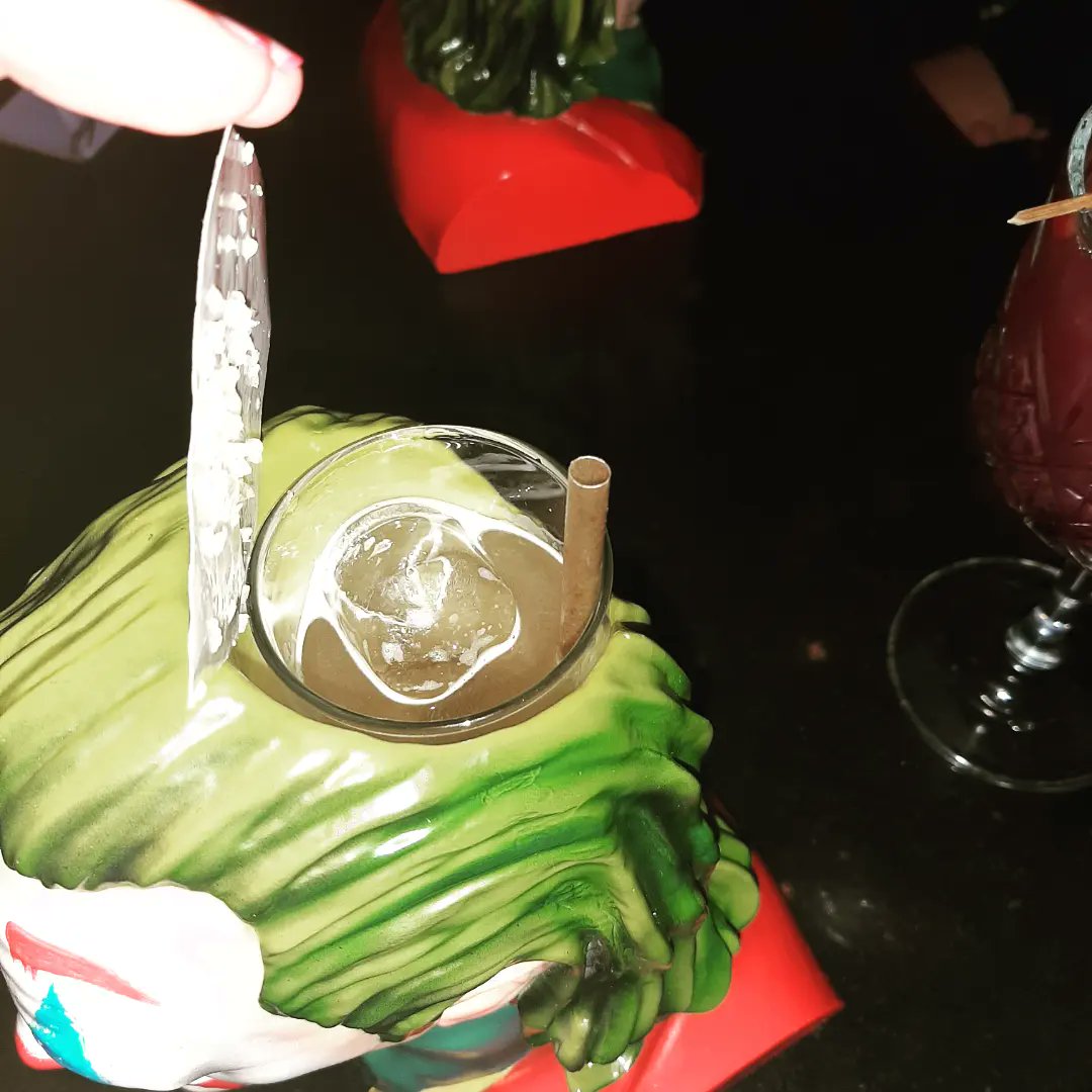 StephanoRobert3's tweet photo. Some weird and wonderful cocktails 🍹 at Brutal Bar Madrid 🍸 https://t.co/qrfhWafjmb