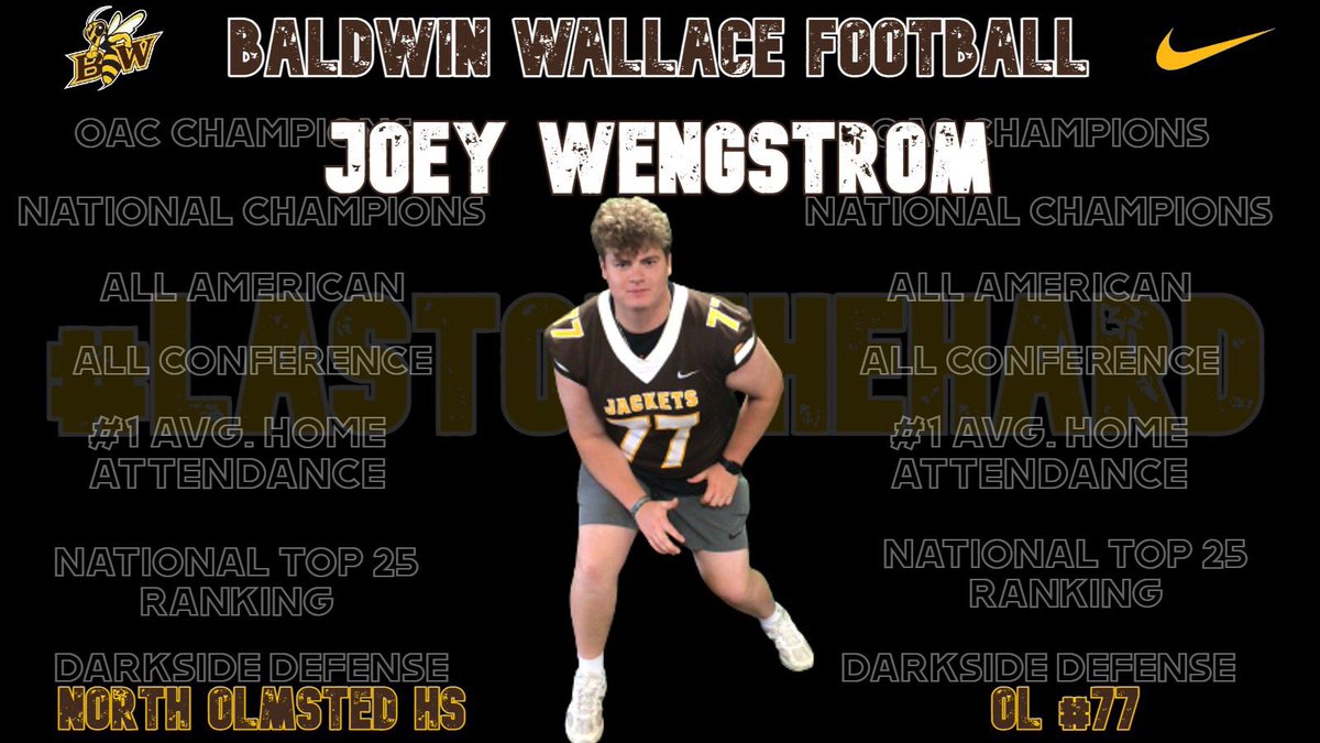 After a great visit, I’m blessed to have received my first offer from Baldwin Wallace University!!!
<a href="/NOFBpersist/">NO Eagles Coach B</a> @CoachCully_BWYJ <a href="/CoachHilvert/">Jim Hilvert</a>