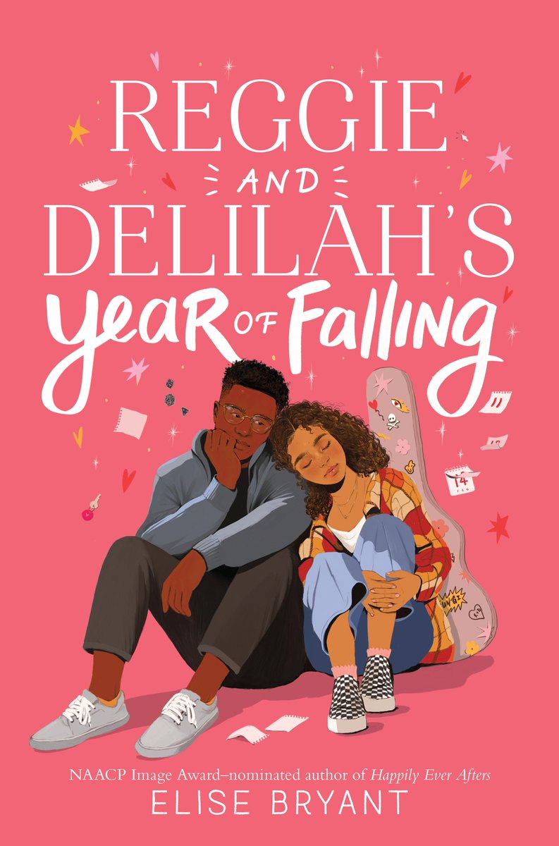 elisembryant's tweet photo. 🎸🎤 COVER REVEAL  🎲🐉

REGGIE AND DELILAH’S YEAR OF FALLING follows a D&amp;D Dungeon Master (Reggie) and the lead singer of a punk band (Delilah) as they fall in love through chance meetings on holidays over the course of one year

❤️ 1.31.23 ❤️

Preorder: 
https://t.co/zO486VdD62 https://t.co/IGlFnOUgVm