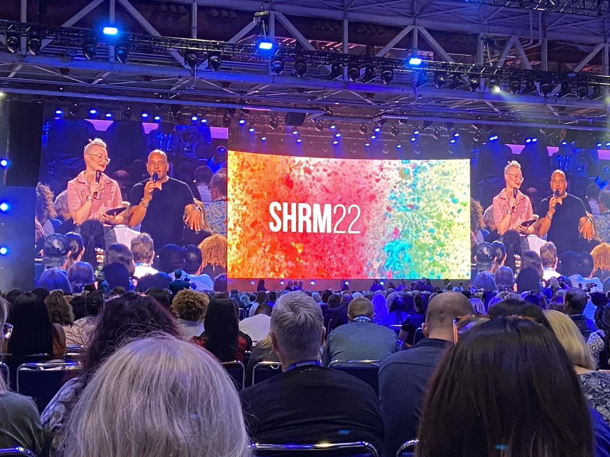 #SHRM22 got my 10,000 steps in on the first day of #SHRM22