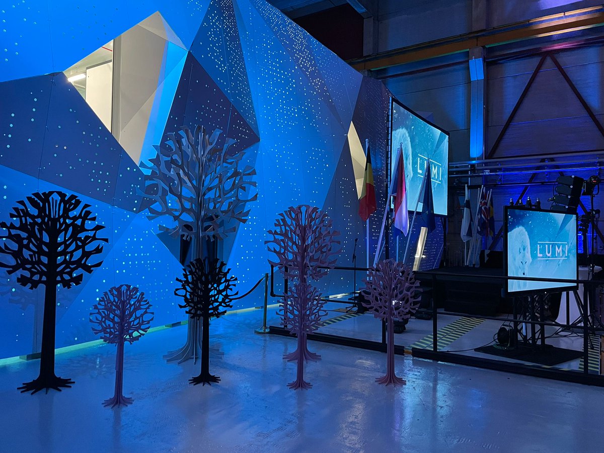 LUMIhpc's tweet image. LUMI is now officially inaugurated and we cannot wait what the world of science has in store for it! 🤩 The recordings from the day are available at lumi-supercomputer.eu/inauguration-d….
#lumisupercomputer #lumieurohpc #eurohpc #hpc