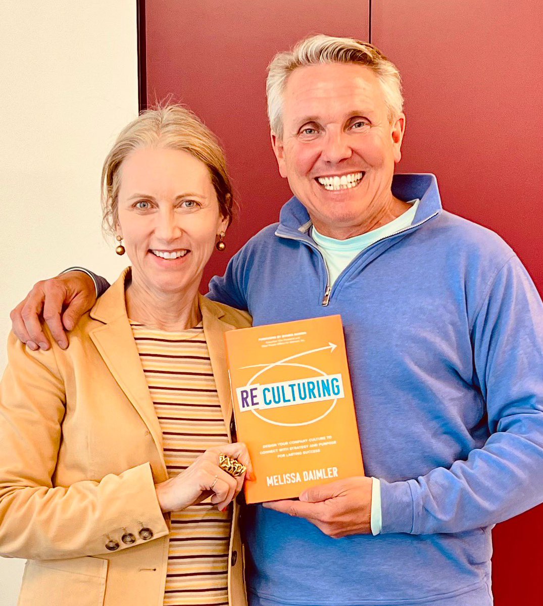 MelissaDaimler's tweet photo. I was excited to include @alantodd my book, ReCulturing. He was the CEO of Corpu and a leader in cohort-based learning. Now, together, we get to work @udemy to offer leadership development through cohort-based learning. #reculturing #learning #cohortlearning https://t.co/jcnapx5EKe