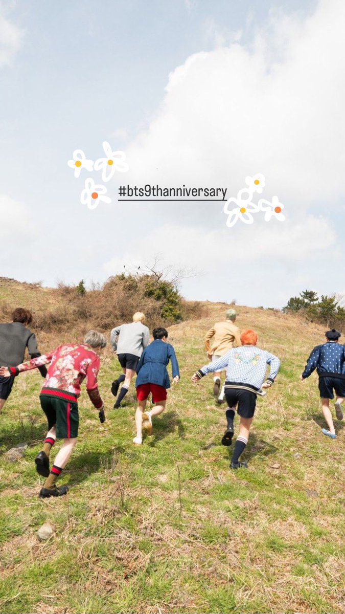 jinluv___'s tweet photo. ウリバンタン9周年おめでとう🧡
ずっと止まらず走り続けてくれてありがとう(TT)
ずっと幸せでいてね☆彡
 #BTS9thAnniversary #bts https://t.co/R1mwBGE2WS