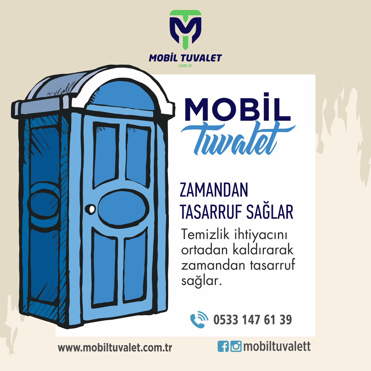 mobiltuvalett's tweet photo. Zamandan tasarruf sağlar. #mobiltuvalet #mobiltuvaletkiralama #mobiltuvalethizmetleri #organizasyon #organize https://t.co/cIjHmV1YRz