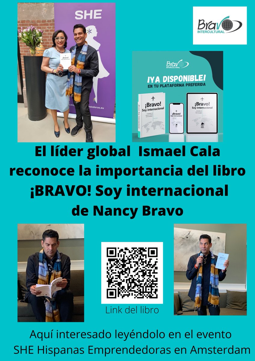 Liderazgo global, internacionalización, conectar con éxito...adquiére el tuyo: ¡BRAVO! Soy internacional