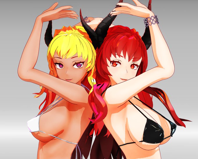 うん、ヴィンディケアさんの黒ギャルバージョンじゃなくて、黒ギャルちゃんはヴィンディケアさんに憧れる後輩魔族ちゃんということにしよう🤣 