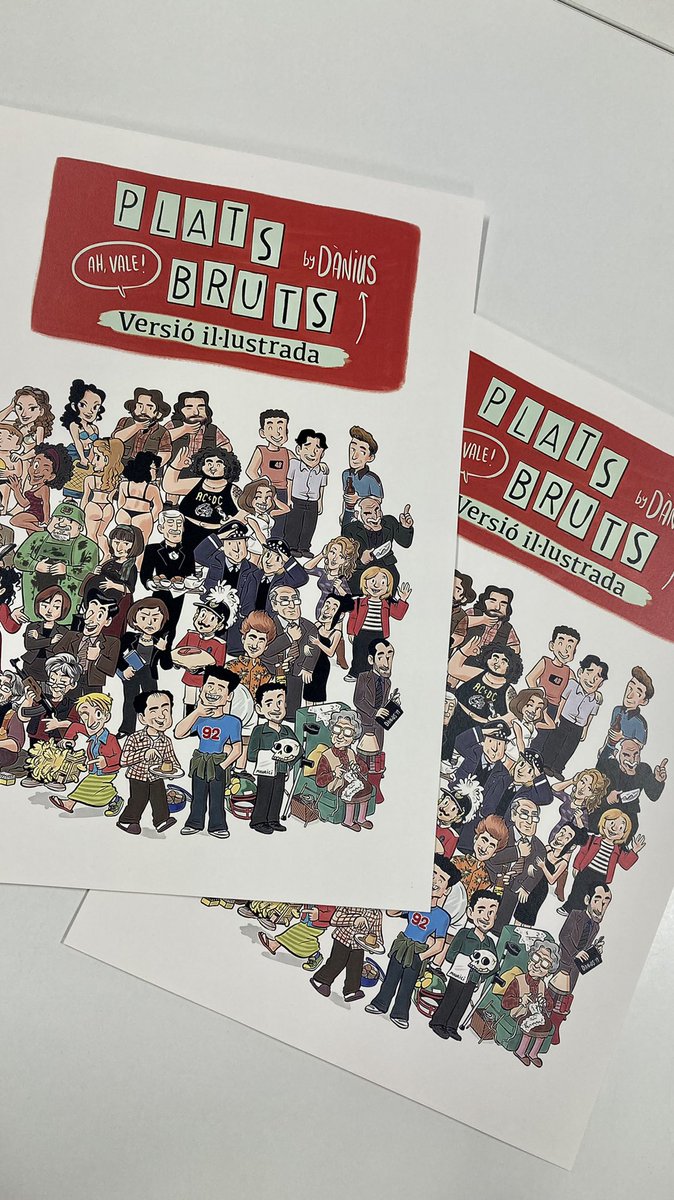 Tinc dos pósters de PLATS BRUTS per sortejar i he pensat que potser en voleu un!
Teniu 24h per fer RT i entrar en el sorteig. Som-hi!
#tincsorteig #platsbruts