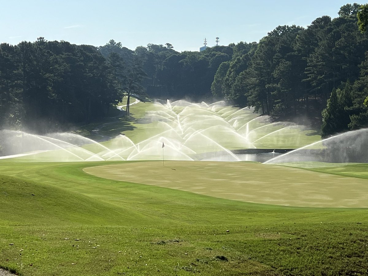 CirrusPro and Rainbird IC makes watering in pre-emergent apps easy! <a href="/RainBirdGolf/">RainBirdGolf</a>