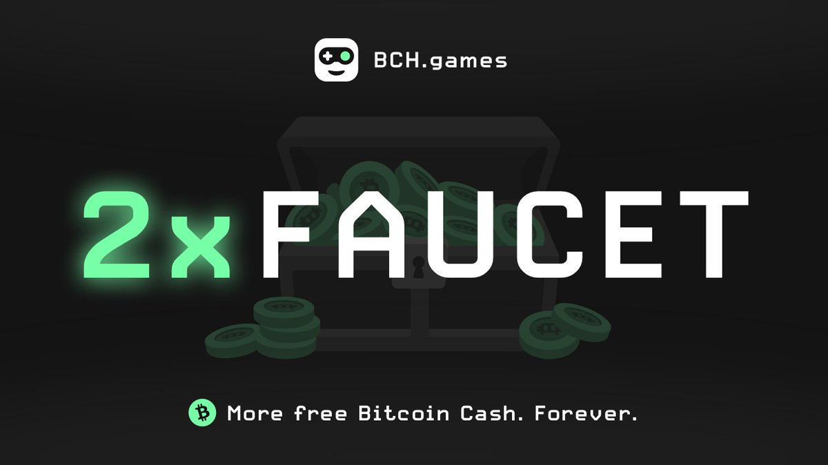 BCHdotgames's tweet photo. Crypto is crashing📉

Some sites are blocking your withdrawals.
https://t.co/UZVo7CLbOq isn't. And never will.

While others are taking from you, we are giving.
From today on, your faucet is DOUBLED.

RT for a chance to win $200 in $BCH.
Try your luck on https://t.co/UZVo7CLbOq. https://t.co/aHUzJdv2jJ