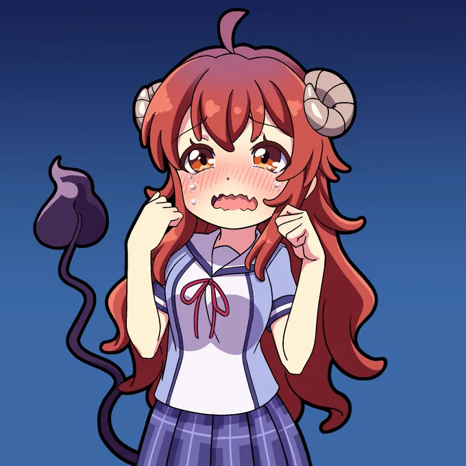 ゲームで負けたときに使う用です
#まちカドまぞく 
