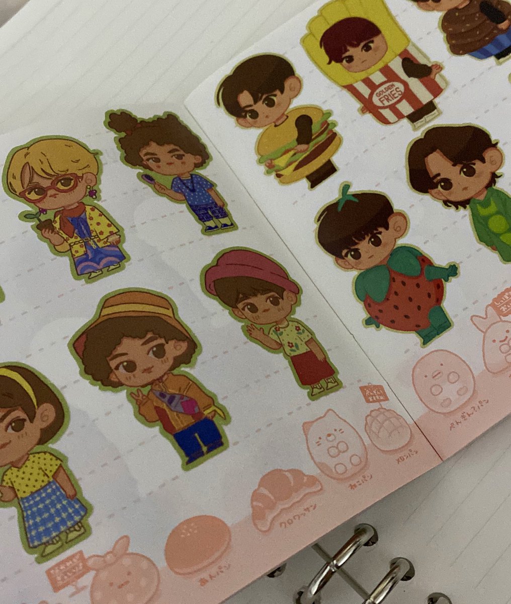 Testing stickers. It got the 90’s sticker vibe and the colours were darker than I expected. Anyone knows any sticker manufacture that could print out nice colours? 

I still have extras for this batch, was originally planning to sell them but the colours…hmm…