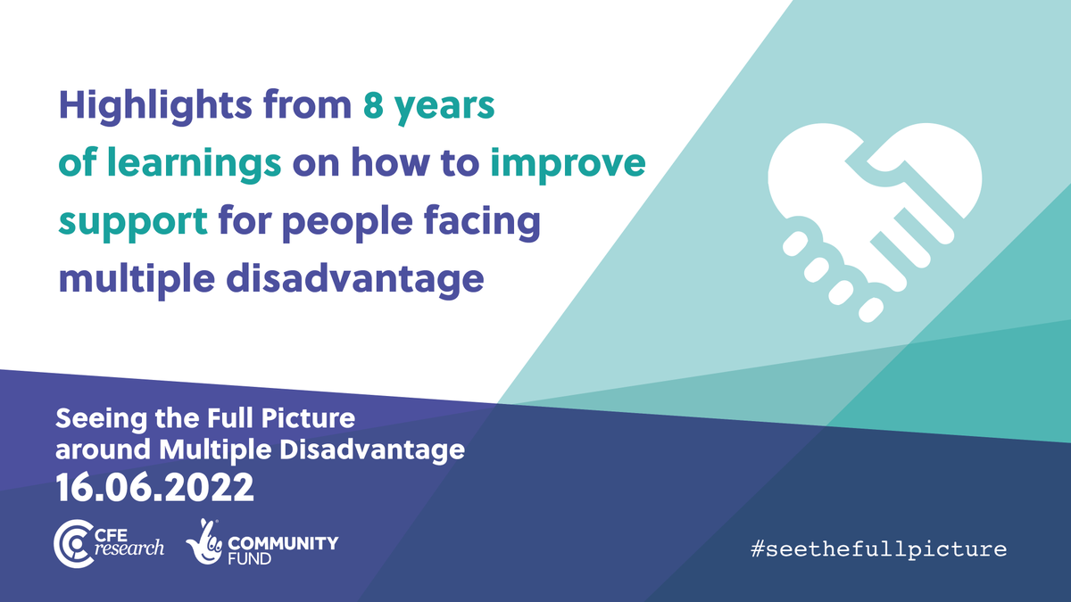 ❗️Last Chance❗️ to book for the final Fulfilling Lives Conference on Thursday.

We'll be presenting the learning from our #RippleEffect reports in person, as well as the learning from our Employment Toolkit online.

Don't miss out: eventbrite.co.uk/e/seeing-the-f…