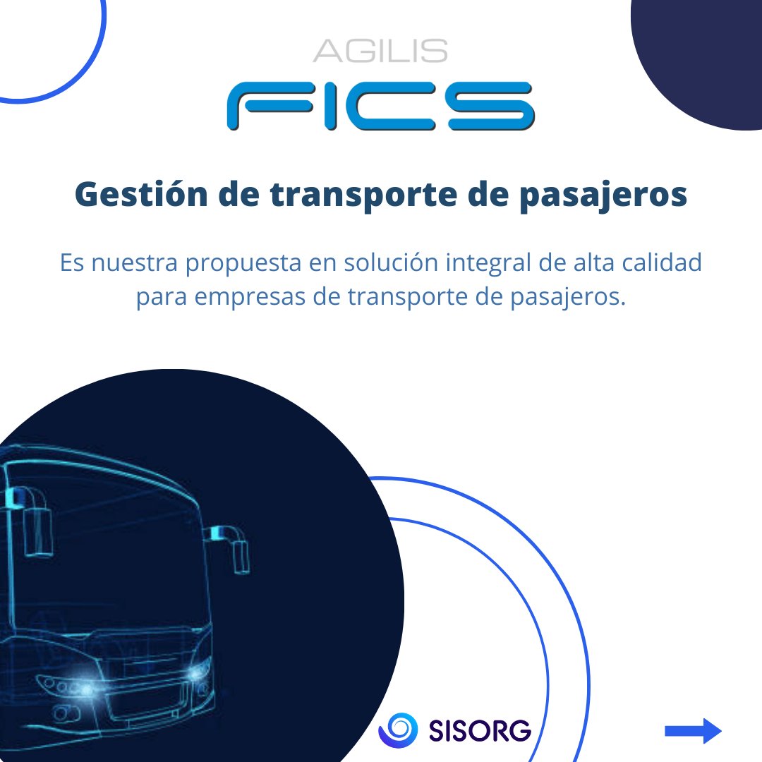 Solución integral de alta calidad para empresas de transporte de pasajeros. Solicita una demostración. sisorg.com