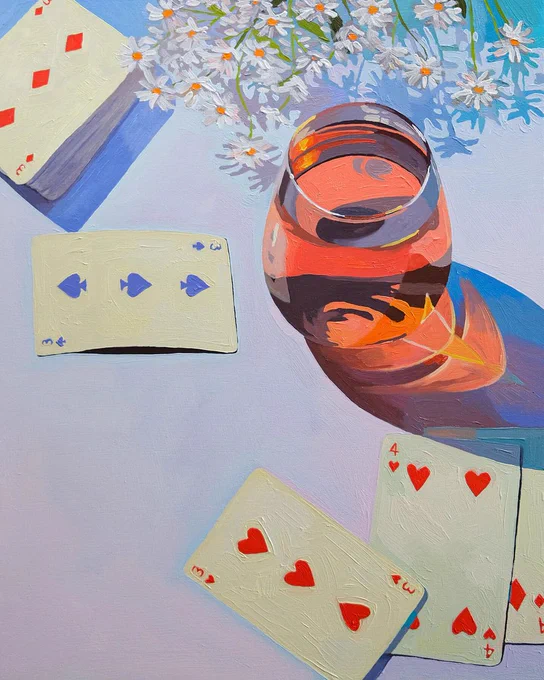 but really I rarely drink and hate playing cards 🤫 