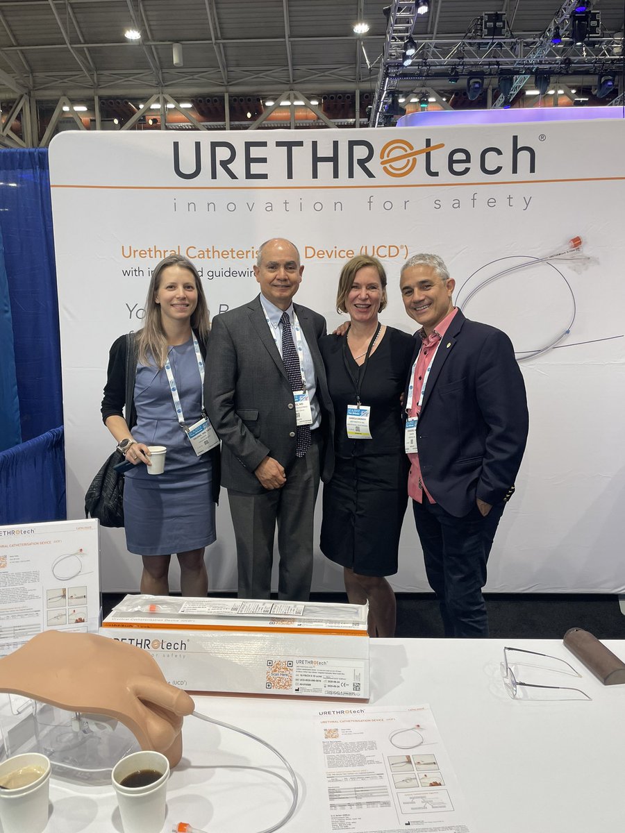 UrethrotechLtd's tweet photo. Thank you for the coffee! Truly appreciated! Wonderful to see GURS friends step by #GURS, #AUA22 https://t.co/78NhiZZHNj