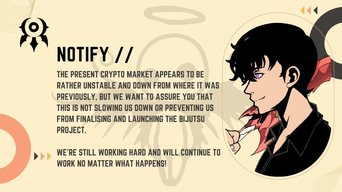 Bijutsu Collection (@bijutsucollect) on Twitter photo A Important update on what's happening!📰
👉Follow <a href="/IZANAGI_LAB/">IZANAGI LAB</a> & <a href="/BijutsuCollect/">Bijutsu Collection</a>
#NFTs #NFT #Giveaways #Ethereum #NFTartists #NFTProject #AnimeNFT #AnimeArt #anime $ETH #NFTCommunity #NFTGiveaways #ETH #Character #OpenSeaNFT #NARUTO #NFTCommunityCryptoArt #Trending A Important update on what's happening!📰
👉Follow <a href="/IZANAGI_LAB/">IZANAGI LAB</a> & <a href="/BijutsuCollect/">Bijutsu Collection</a>
#NFTs #NFT #Giveaways #Ethereum #NFTartists #NFTProject #AnimeNFT #AnimeArt #anime $ETH #NFTCommunity #NFTGiveaways #ETH #Character #OpenSeaNFT #NARUTO #NFTCommunityCryptoArt #Trending