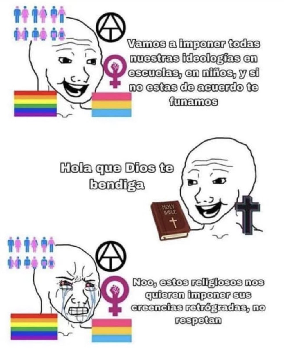 UnCristianoAhi's tweet photo. Jamás ha habido un verdadero discípulo de Jesús que haya obligado a alguien a ejercer su creencia, JAMÁS. Luego está la estimada comunidad del abecedario, que bueno… la hipocresía. https://t.co/orxH1zj2R3