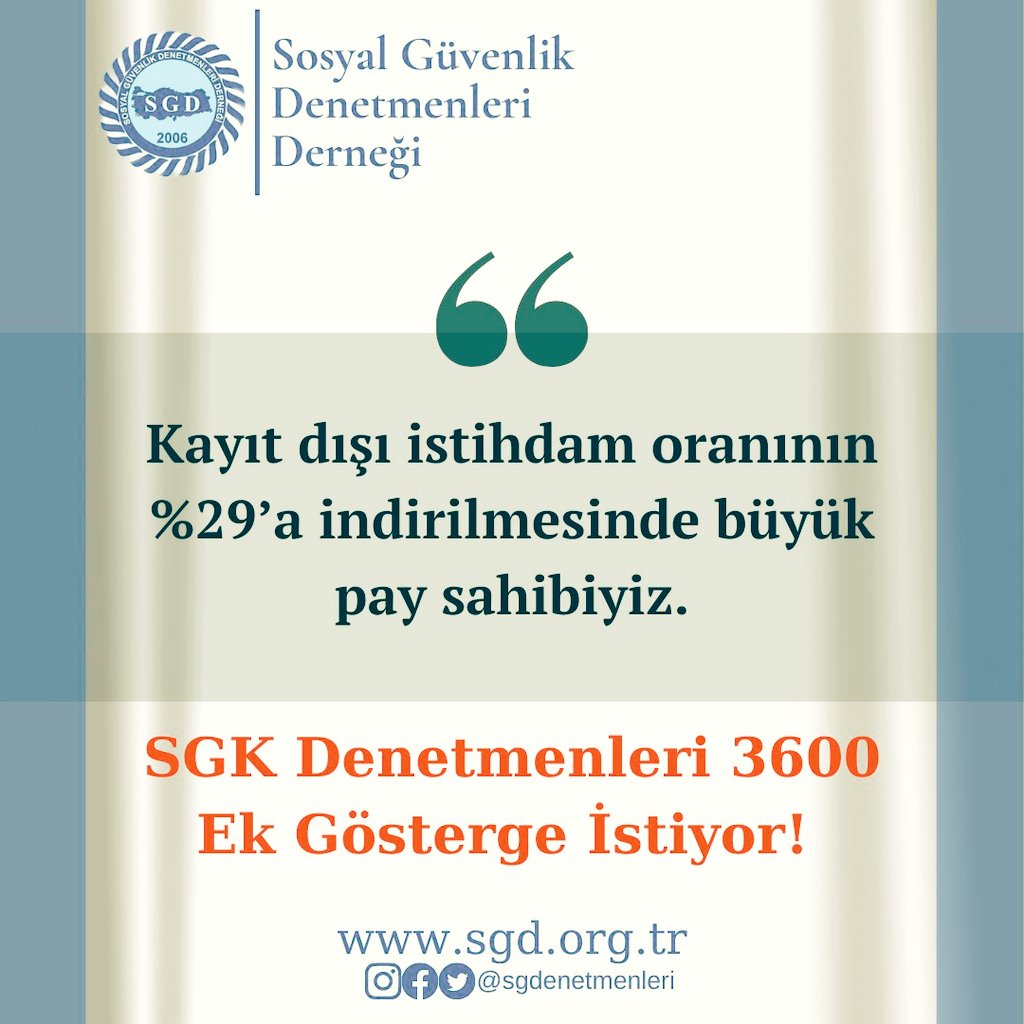#SosyalGüvenlikDenetmenleri
#SGKDenetmenleri3600İstiyor