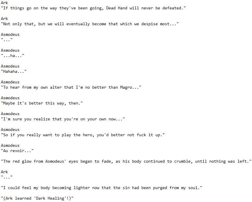 //I swear Ark knowing a healing spell isn't something I pulled out of my ass, IT'S ALL CANON BABY

(SPOILERS)