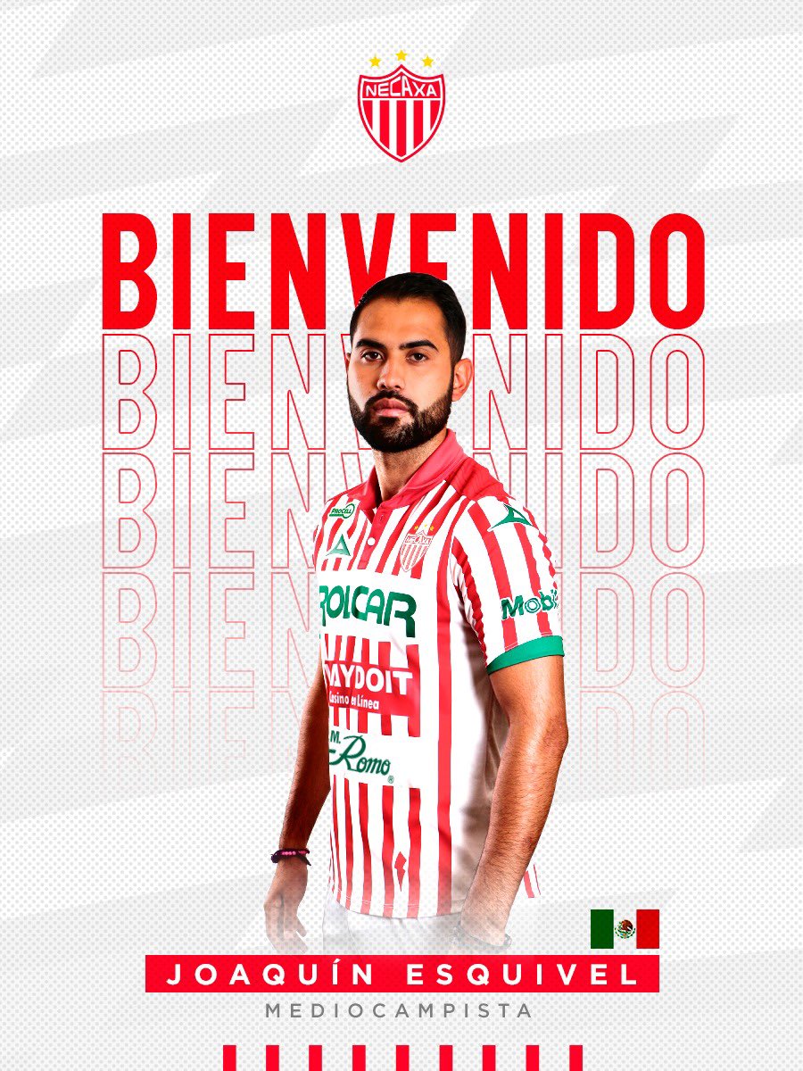 🚨 ¡Llegó el momento! 🚨
¡Rayos, démosle la bienvenida a nuestro nuevo jugador, <a href="/Esquivel_mtz19/">joaquin esquivel</a>! 👋

#ContiGoNecaxa ⚡️