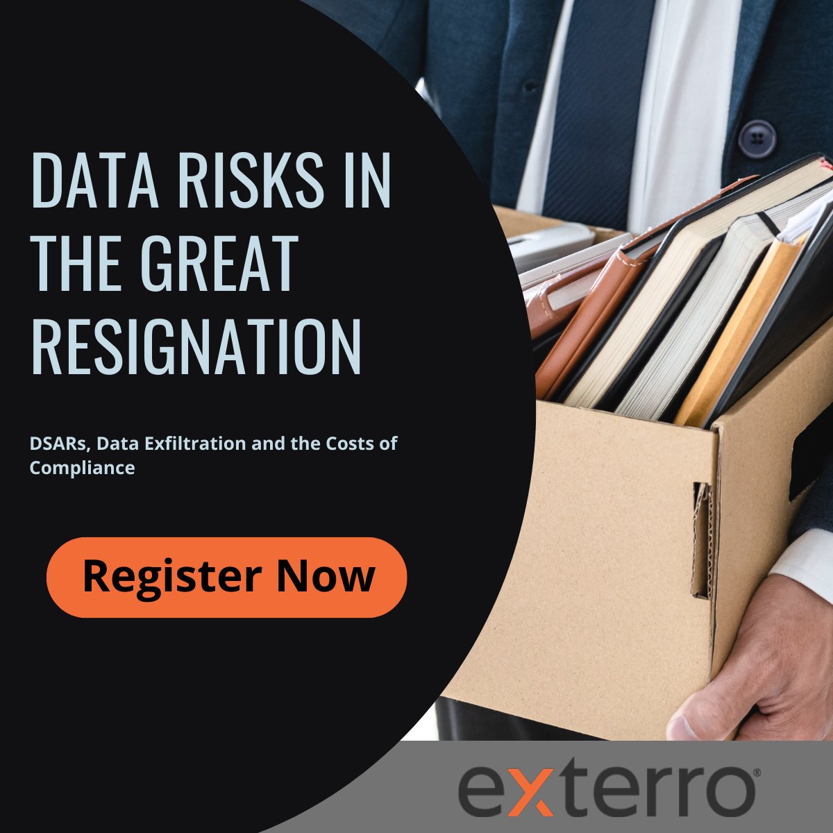 Employee data requests can cost your company 20x what a consumer request does. Are you prepared to take on that expense? Learn to manage these costs in our free webinar bit.ly/3mHL3mS brought to you by Exterro