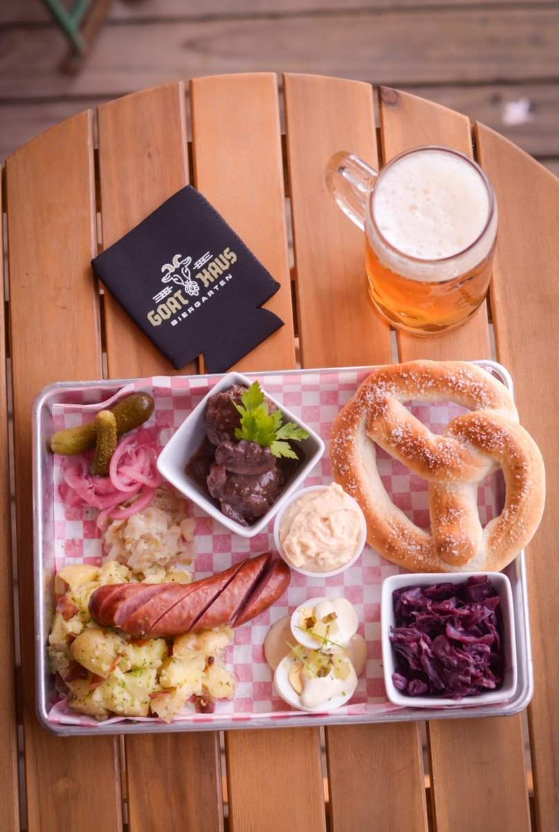 GoatHausBeer's tweet photo. Lunch at the Goat??  Say less!  Come on down this week!  11:30 - 2! https://t.co/hAQdmnpPdN