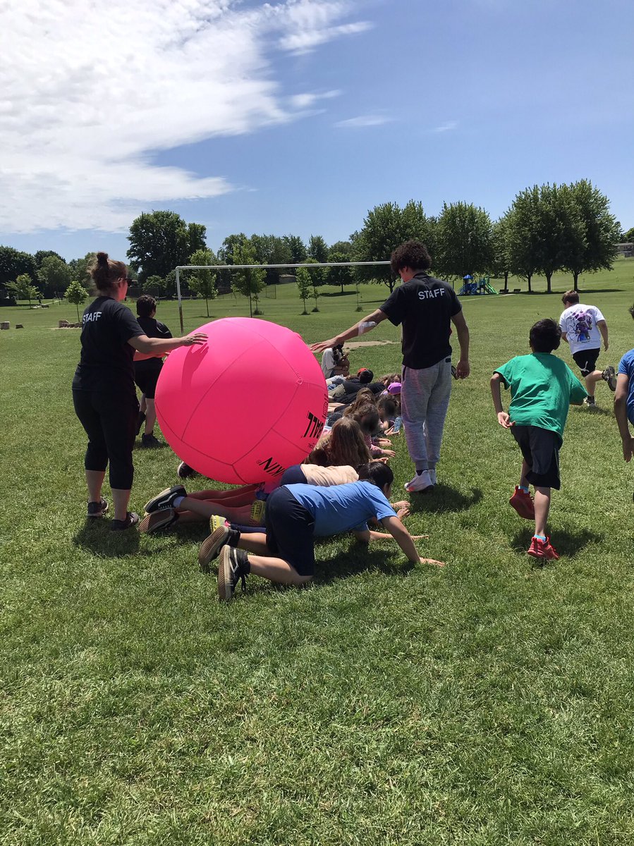 Thanks <a href="/AbilitiesCentre/">Abilities Centre</a> for a great day of inclusive, active fun. The PD you provided earlier this year has definitely improved how we approach physical activity in the classroom. We may need to purchase this Kin ball!