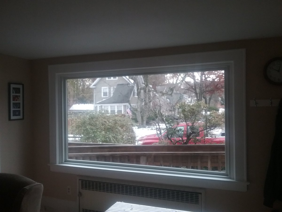 ballbuilders's tweet image. Nice big picture window installed.