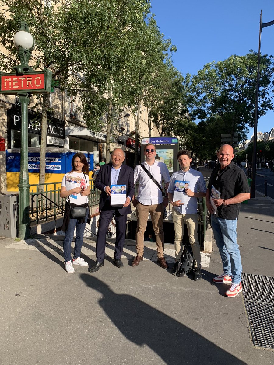 De retour auprès des habitants du 13ème arrondissement pour convaincre et rassembler avant le second tour ! #legislatives2022 
Dimanche, deux projets radicalement opposés se feront face. Chaque voix comptera, je compte sur vous !