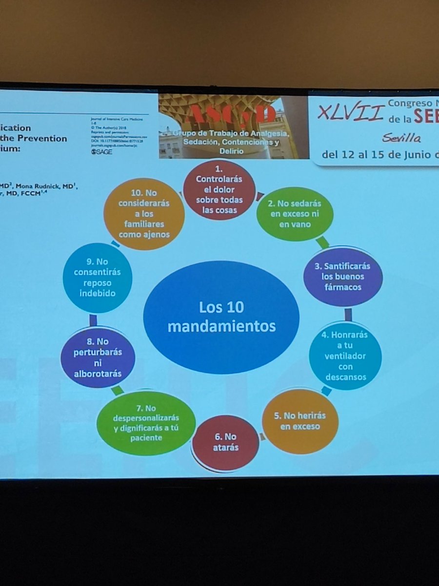 Los 10 mandamientos para tratar el #delirium del Dr Gómez Tellos, del H Moncloa, explicados por <a href="/OlgaVallesF/">Olga_V_F</a> . Fantástico. #SEEIUC2022 <a href="/AscydGt/">GT ASCyD - SEEIUC</a> <a href="/seeiucoficial/">SEEIUC</a> pic.x.com/agqlY6UBtz#delirium pic.x.com/6NFudG9fQv