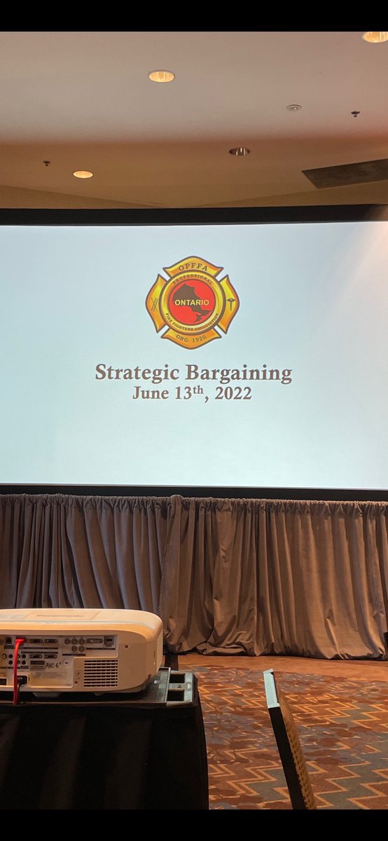 <a href="/Woodstock_Fire/">Woodstock Firefighters 🚒 Local 477</a> members are attending the #OPFFA convention this week in Blue Mountain #alwayslearning #educate <a href="/IAFFCanada/">IAFF Canada Fire Fighters - Pompiers AIP Canada</a>