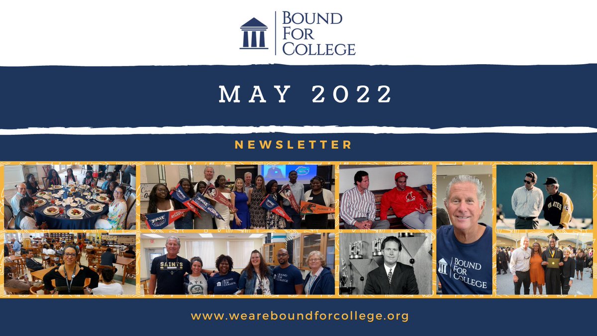 BoundForCollege's tweet photo. In case you missed it! 🎓 The May 2022 Newsletter can be found here.... https://t.co/6wtHBd50ux https://t.co/iKGxF5ZWv0