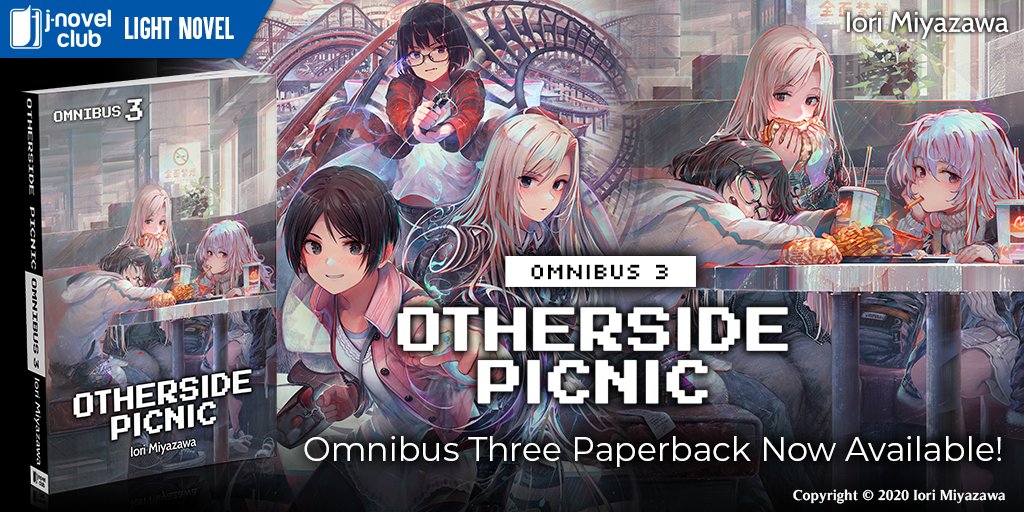 J-Novel Club on X: Otherside Picnic Omnibus 3 Paperback - Now Available!  Barnes & Noble:  RightStuf:   :  Book Depository:    / X