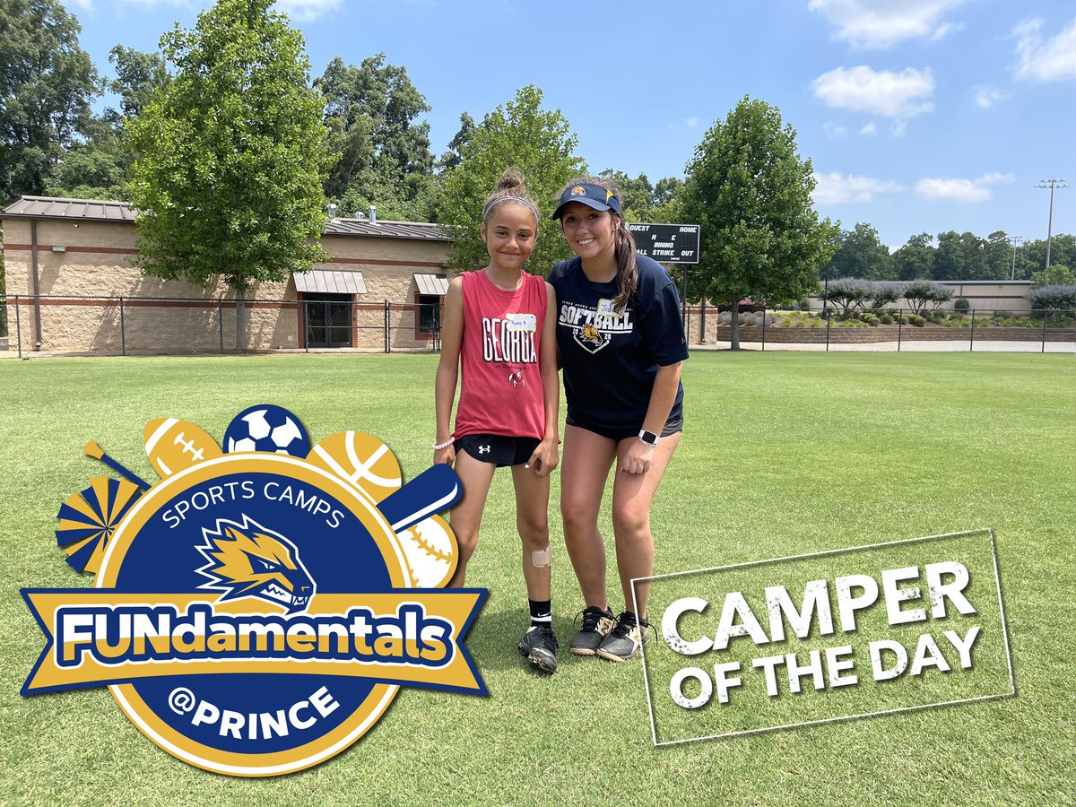 PACSSoftball's tweet photo. Congratulations Gold Team Camper of the Day, Tessa!

Tessa was selected by varsity catcher  Jordan Chamberlain for always being coachable, enthusiastic, and was very encouraging.  Congratulations Tessa!!!
@chamb_jordan https://t.co/DK4RikGGua
