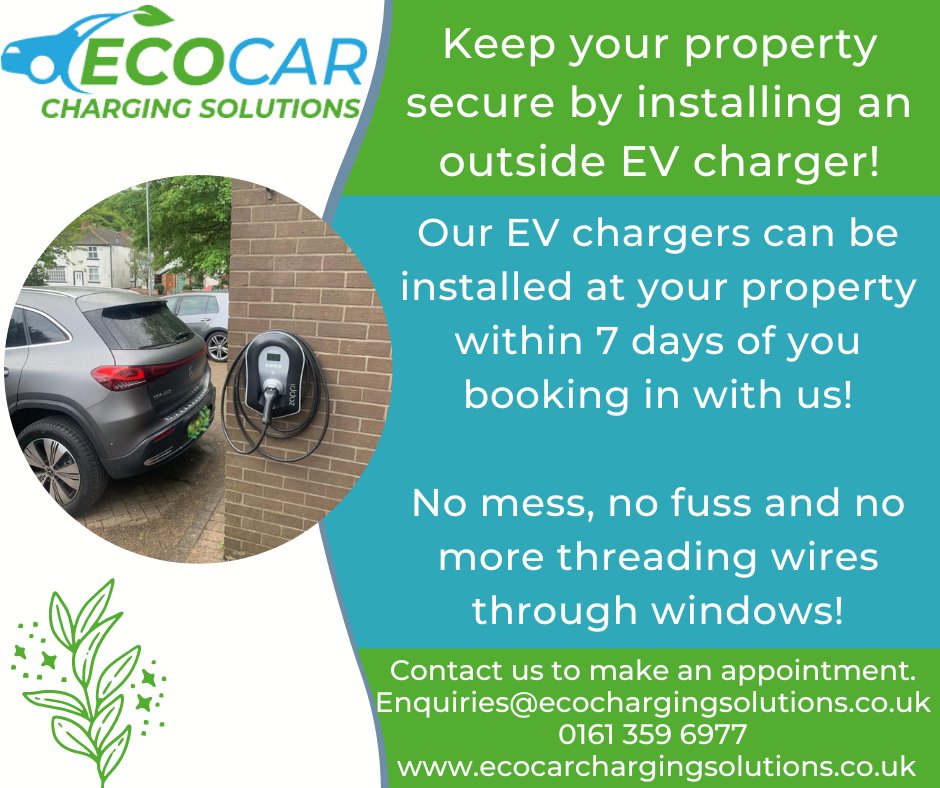 #ecocarchargingsolutions #eco #ecofriendly #gym #electriccar #ecocarcharging #bury #lancashire #manchester #taxbreak #greencredentials #environment #environmentallyfriendly #healthclubs #business #hotels #college #golfclub #corporate #landlord #employer #hospitality