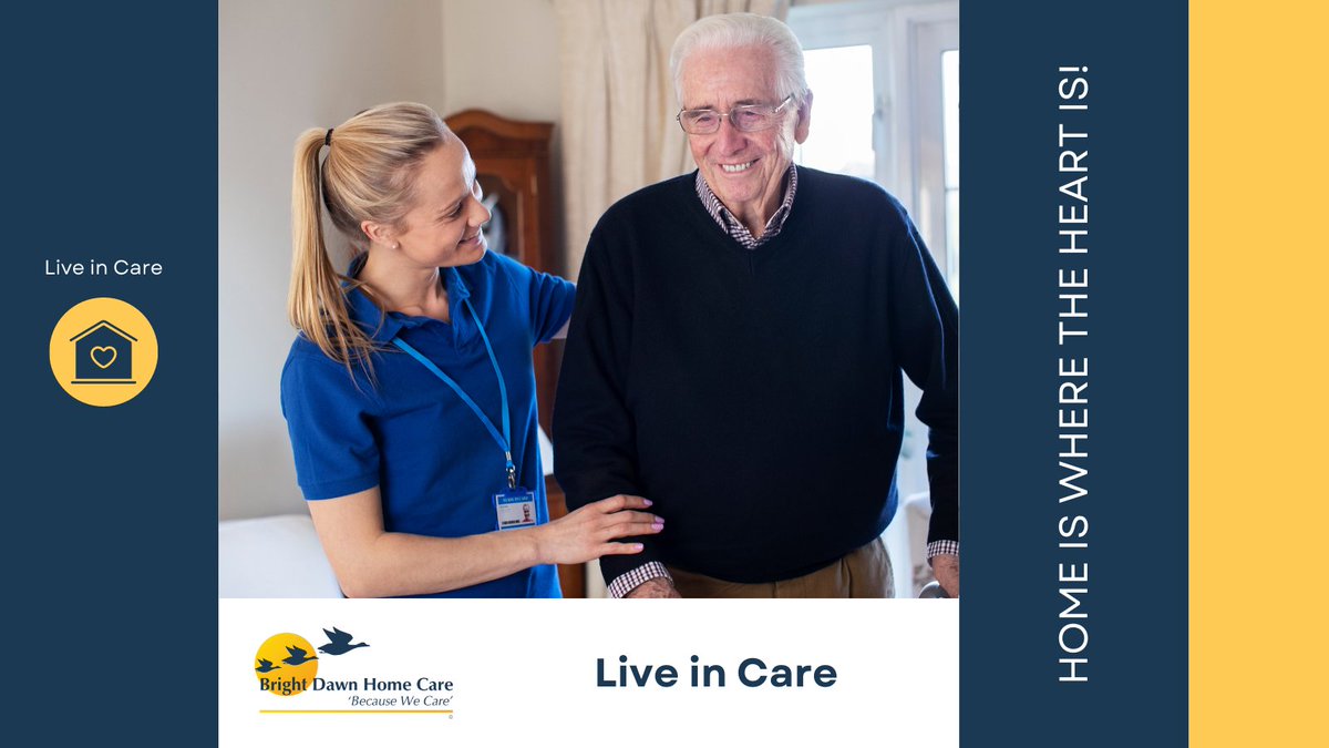 Bright Dawn Home Care offer live-in care services across the Midlands including Worcestershire. Our highly trained Care Assistants will enable you to continue to live independently in your own home and with your normal routine. 
Talk to us on 01905 953 800 #worcestershirehour