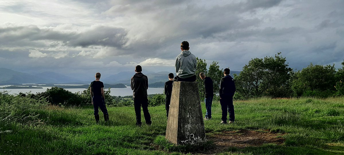 A wee walk up the Dumpling with the #bonhillboyshealthgroup <a href="/LeeanneYsortit/">Leeanne</a> <a href="/ysortit/">Y sort it</a> @PamYSortIt <a href="/GillianYsortit/">GillianYsortit</a>