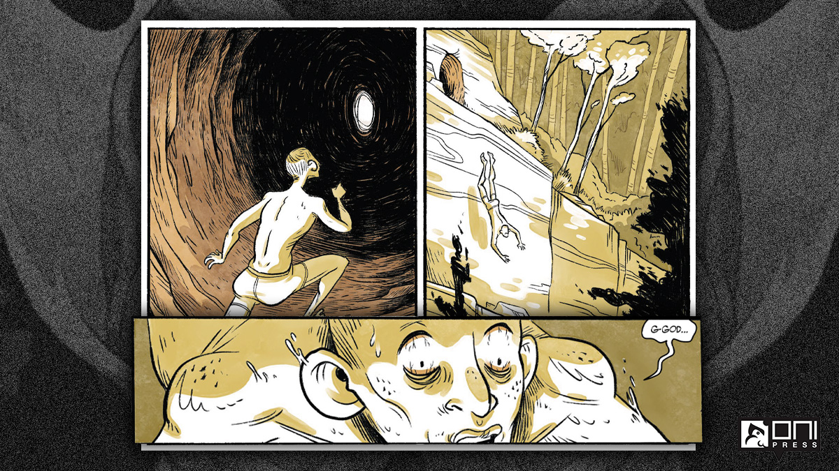 OniPress's tweet photo. Like your #graphicNovels creepy & unsettling? You're gonna love this one! When a PI heads to #SilkHills looking for a missing troubled youth, she finds out just how wrong things can go in a small town.
@Brian_Level, #RyanFerrier, @KateSherron, @CCrank
#OniPress #NewRelease https://t.co/n2TVHlagxF