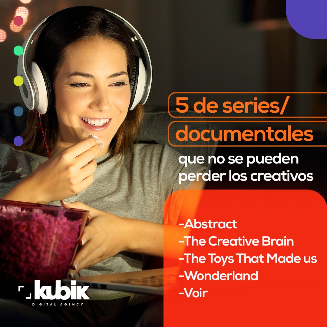 kubik_digital's tweet photo. ¿Necesitas inspiración para el bloqueo creativo? ¡Aquí la consigues! 👌
Es normal tener momentos en los que no se te ocurre nada, así que empieza a verlas y, si tienes dudas sobre lo que puedes hacer con tu estrategia, escríbenos. 📲
#MarketingDigital #Kubik #Creativos #Series https://t.co/YX7tefyniS