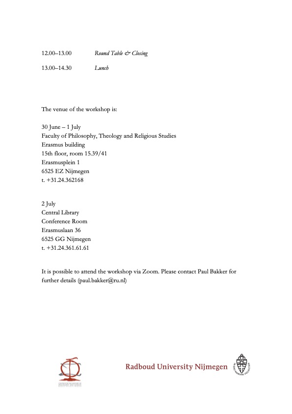 Save the date! 
If you can't physically join us in Nijmegen to celebrate our favourite local celebrity, drop a line to Paul Bakker  (paul [dot] bakker [at] ru [dot] nl) to join us virtualiter!