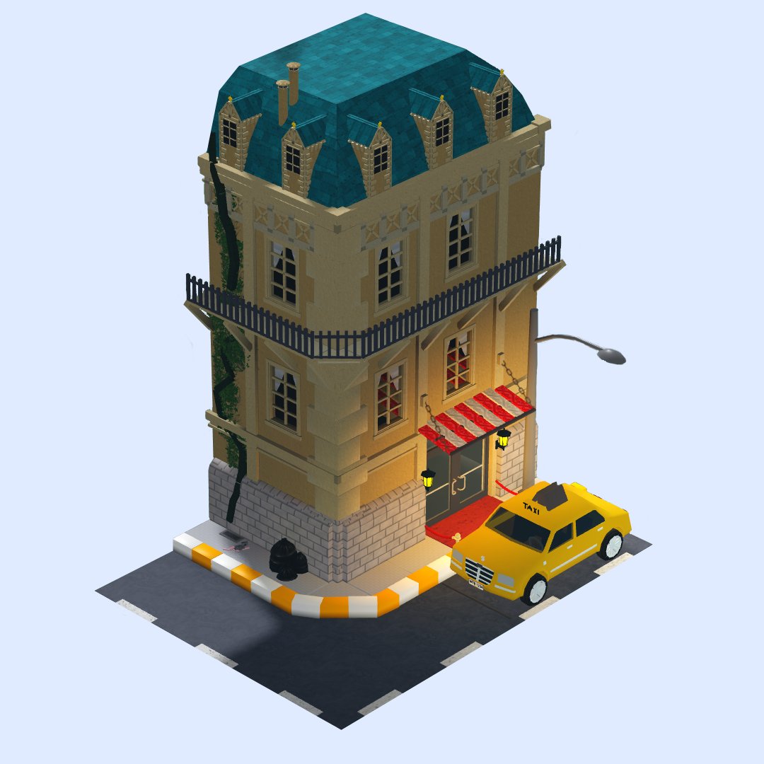Isometric scene #3
Made in bloxburg &amp; edited.

Find the hidden mouse. 🐭
Retweets are always helpful! 😄

#bloxburg #bloxburgbuilds #bloxburgbuild 

<a href="/RBX_Coeptus/">Coeptus</a> <a href="/FroggyHopz_RBLX/">FroggyHopz</a>