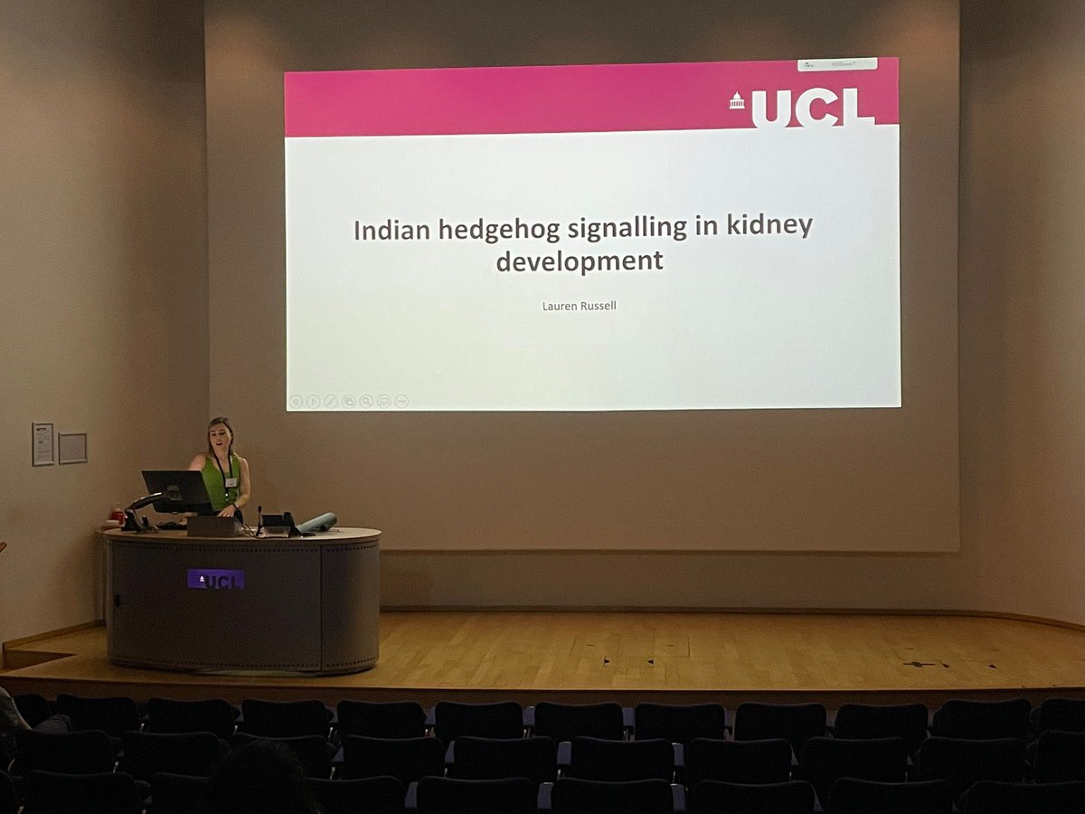 Thoroughly enjoyed todays <a href="/DBC_ICH/">Developmental Biology & Cancer</a> ECR symposium! I presented my ongoing PhD work investigating the role of Indian hedgehog in kidney development. Many thanks to the DBC ECRC for organising such a great day!