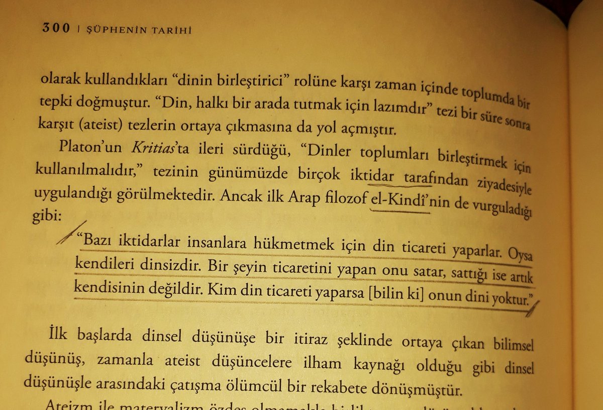 el-Kindî
Kim din ticareti yaparsa [bilin ki] onun dini yoktur.
@sadik0707
<a href="/kafkakitap07/">Kafka Kitap</a>